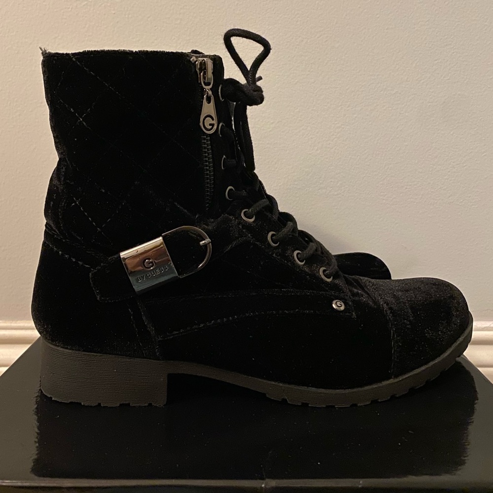G by Guess Combat Boots sz 8.5